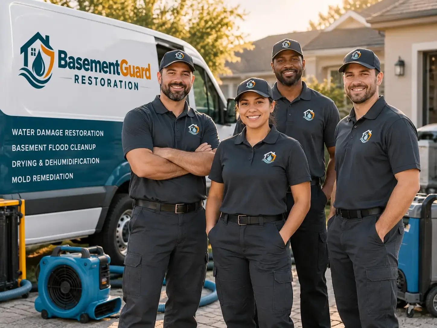 Basement Water Damage Restoration company in New Llano, LA